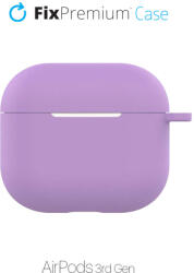 FixPremium - Silicon Caz pentru AirPods 3, lila