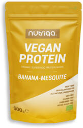 Nutriqa Nutriqa bio vegán banán-mesquite protein shake 500 g - delfinbuvar