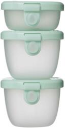 B. box Set de 3 cutii pentru gustări b. box - verde Set pentru masa bebelusi