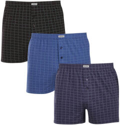 Andrie 3PACK férfi bő szárú boxeralsó Andrie többszínű (PS 5884B) XL