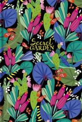 Shkolyaryk Publishing House Jegyzetfüzet, A5, vonalas, 80 lap, SHKOLYARYK Secret Garden , vegyes (A5-IC-080-7003L) - molnarpapir