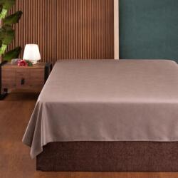 First Choice® Cearceaf pat dublu 240x260 cm, bumbac satinat premium, Maro deschis (Mink)