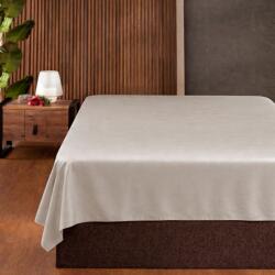 First Choice® Cearceaf pat dublu 240x260 cm, bumbac satinat premium, Bej