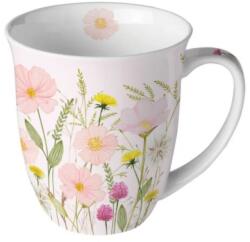 Ambiente Pastel flowers pink porcelán bögre 400ml