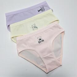 Aura Via Kislány bugyi - maci mintás 3db/cs 10-12 év 112799