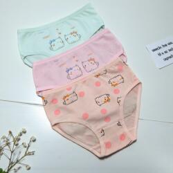 Aura Via Kislány bugyi - cica mintás 3db/cs 10-12 év 112813