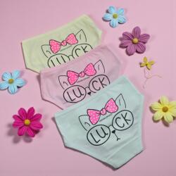 Aura Via Kislány bugyi - cica mintás 3db/cs 7-9 év 112803