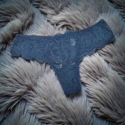 Lemila Női elegáns csipke tanga XL, smeraldo 112672