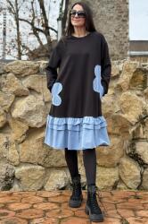 Fly ROCHIE LUNGA MARGARETE BLUE MULTICOLORA TALIE UNICA TALIE UNICA Negru