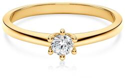 SAVICKI Inel de logodnă SAVICKI: aur, diamant - savicki - 3 742,00 RON
