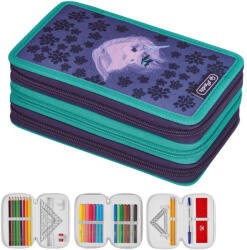 Herlitz tolltartó 3 emeletes, Unikornis, töltött, 31 részes - irodacucc - 8 990 Ft