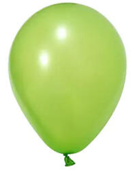 Balonevi lufi, 12" 30cm, 12db/cs, Metallic Light Green, Metál Világoszöld (LUFI172760)