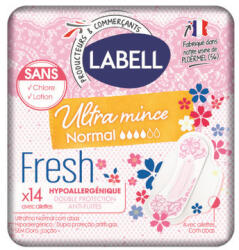 Labell Egészségügyi betét Ultra Mince, Deo fresh szárnyas (méret: normál) (14 db/cs) - babybear