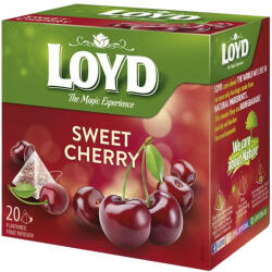 LOYD Gyümölcstea LOYD Piramis meggy 20x2 g - papir-bolt