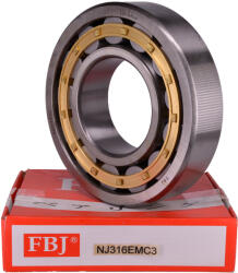  NJ316 EM Hengergörgős csapágy 80x170x39 mm - csapagy - 71 739 Ft
