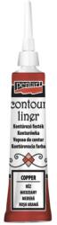 Pentart Kontúrozó festék 20 ml réz
