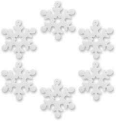 Penta collection Filcfigura - Hópehely, lyukas (6 db/cs, átm. kb. : 6 cm)