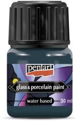 Pentart Üveg és porcelánfesték 30 ml türkizzöld