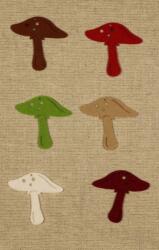 Penta collection Filcfigura - Gomba D (6 db/cs, átm. kb. : 6 cm)
