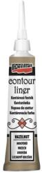 Pentart Kontúrozó festék 20 ml mogyoró