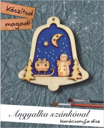 Penta Collection karácsonyfa díszek - Angyalka szánkóval