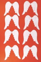 Penta collection Filcfigura - Angyalszárny (8 db/cs, átm. kb. : 6 cm)