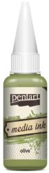 Pentart Média tinta 20 ml olíva