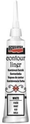 Pentart Kontúrozó festék 20 ml fehér