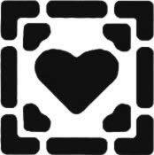 Penta collection Sorminta lyukasztó, Szív