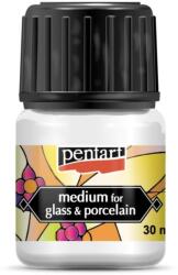 Pentart Üveg és porcelánfesték médium 30 ml