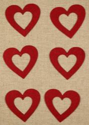Penta collection Filcfigura - Szív közepes C (6 db/cs)