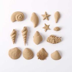 Penta collection Hőre lágyuló fa Kagyló szett 1 x 2 cm 14 db/csomag