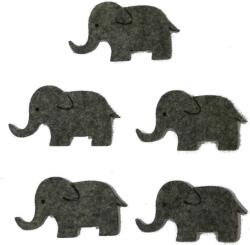 Penta collection Filcfigura - Elefánt (5 db/cs, átm. kb. : 6 cm)