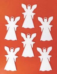 Penta collection Filcfigura - Angyal glóriás (6 db/cs, átm. kb. : 6 cm)