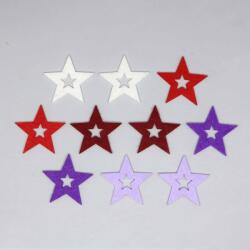 Penta collection Filcfigura csillag "C", vegyes színben (10 db/cs)
