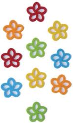 Penta collection Filcfigura - Ötszirmú virág (10 db/cs, átm. kb. : 4 cm)