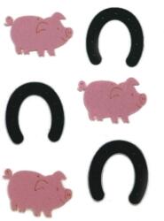 Penta collection Filcfigura - Malac + patkó (6 db/cs, átm. kb. : 5 cm)