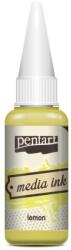 Pentart Média tinta 20 ml citromsárga