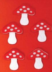 Penta collection Filcfigura - Gomba (5 db/cs, átm. kb. : 6 cm)