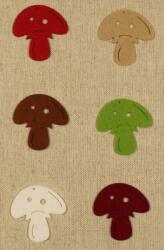Penta collection Filcfigura - Gomba F (6 db/cs, átm. kb. : 6 cm)