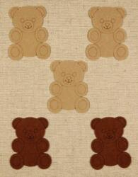 Penta collection Filcfigura - Maci (5 db/cs, kb. : 6, 5 cm)