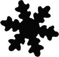 Penta collection Formalyukasztó 76 mm, Hópehely