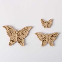 Penta collection Hőre lágyuló fa Pillangó szett 5 x 3 cm 3 db/csomag