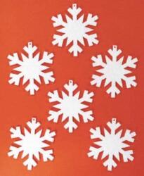 Penta collection Filcfigura - Hópehely, hagy. (6 db/cs, átm. kb. : 6 cm)