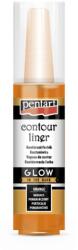 Pentart Kontúrozó festék 20 ml glow narancs