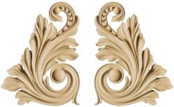 Penta collection Hőre lágyuló fa DU 02 ciráda 8, 0 x 6, 0 x 0, 8 cm - 2 db-os