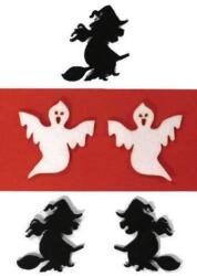 Penta collection Filcfigura - Boszi + szellem (5 db/cs, átm. kb. : 6 cm)