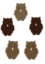 Penta collection Filcfigura - Bagoly (5 db/cs, átm. kb. : 6 cm)