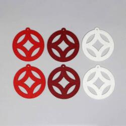 Penta collection Filcfigura gömb "B", vegyes színben (6 db/cs)