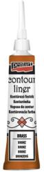 Pentart Kontúrozó festék 20 ml bronz